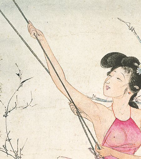 上林县-胡也佛的仕女画和最知名的金瓶梅秘戏图